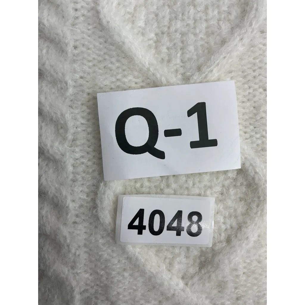 Womans Rita Ora Pullover Sweater Vest Large White Crew Neck - Image 7