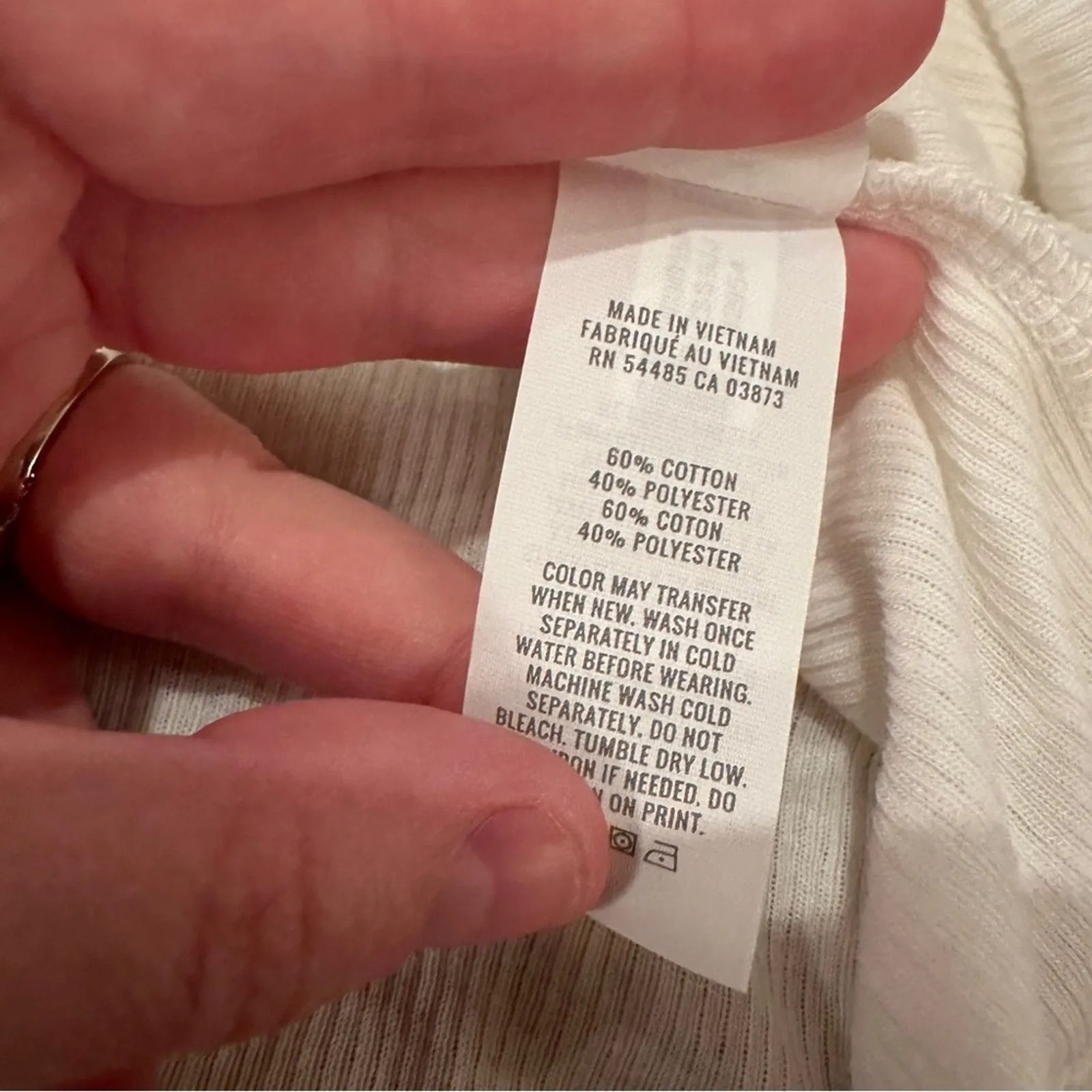 Aerie‎ Cream & Pink Ombre Sleeveless Scoop Neck Tank Top Sz XL NEW - Image 4