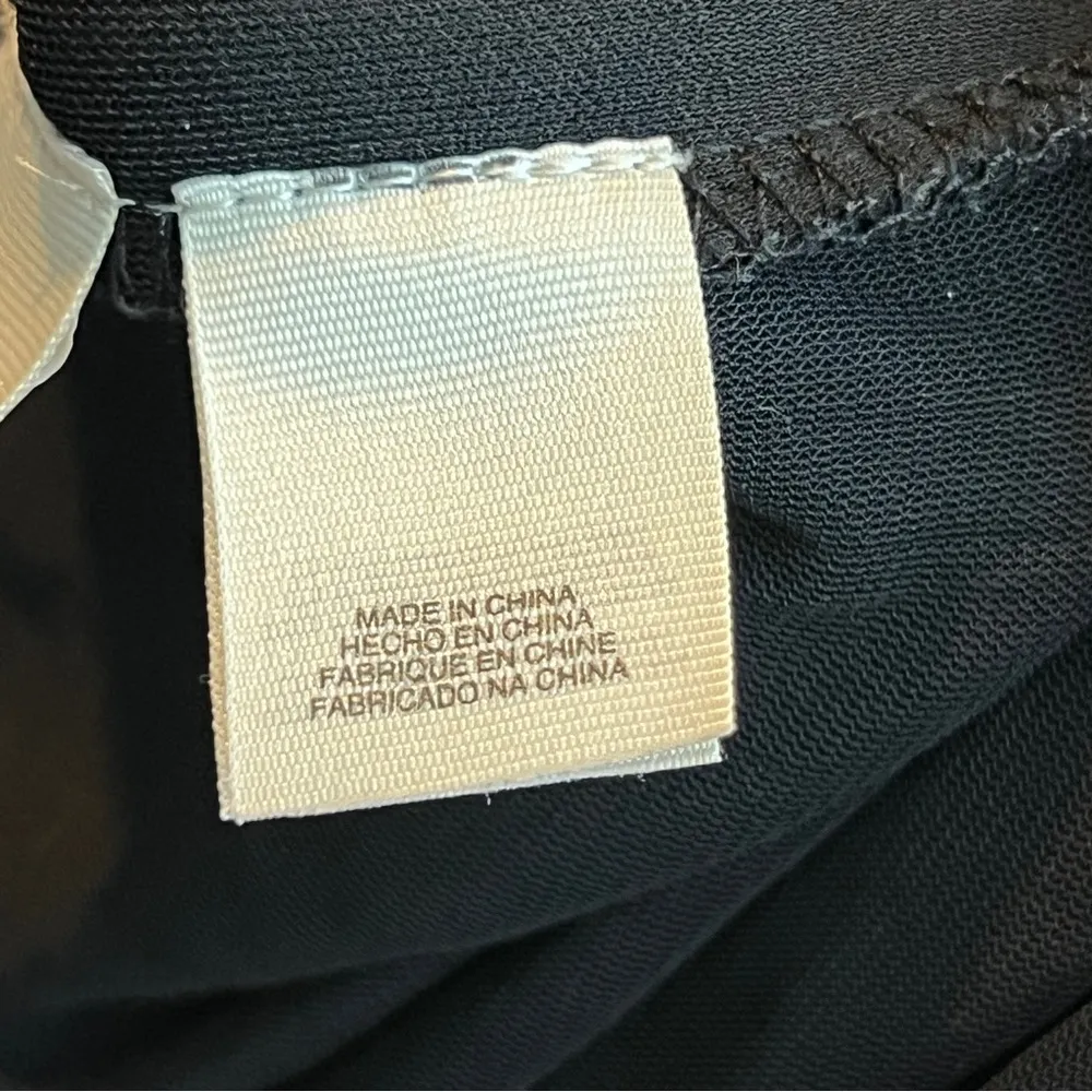 Rachel Rachel Roy Women’s Black Casual VNeck Sleeveless Surplice Dres Size M - Image 9