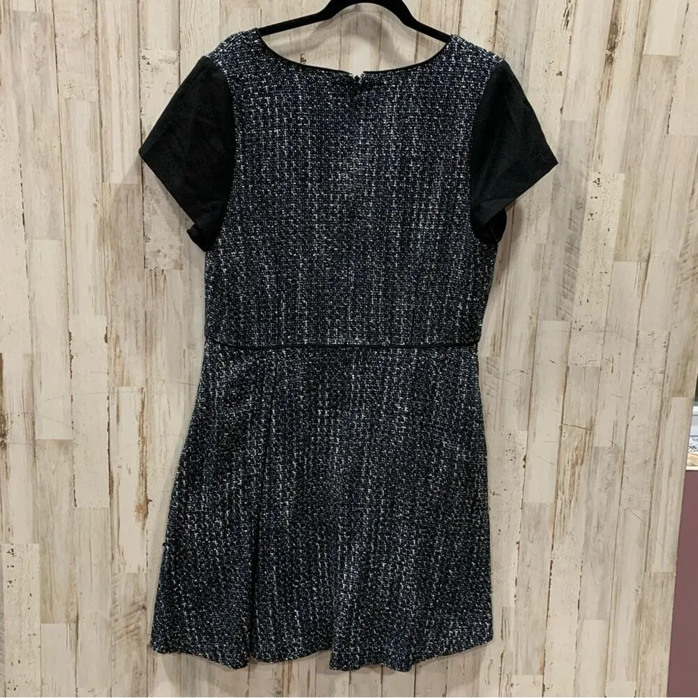 Banana Republic Tweed Knit Dress Wool Blend Sleeves - Image 5