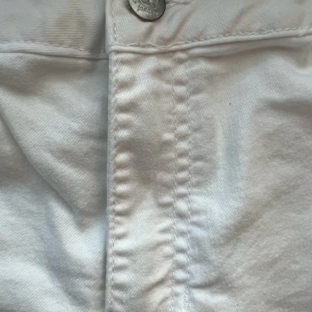 d. jeans womens white cropped jeans - Image 8