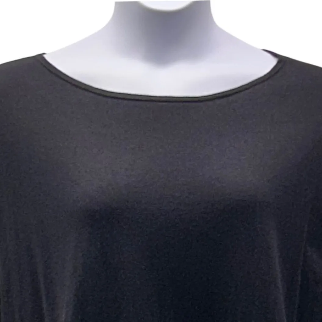 Lands End Sweater Black 1X - Image 3