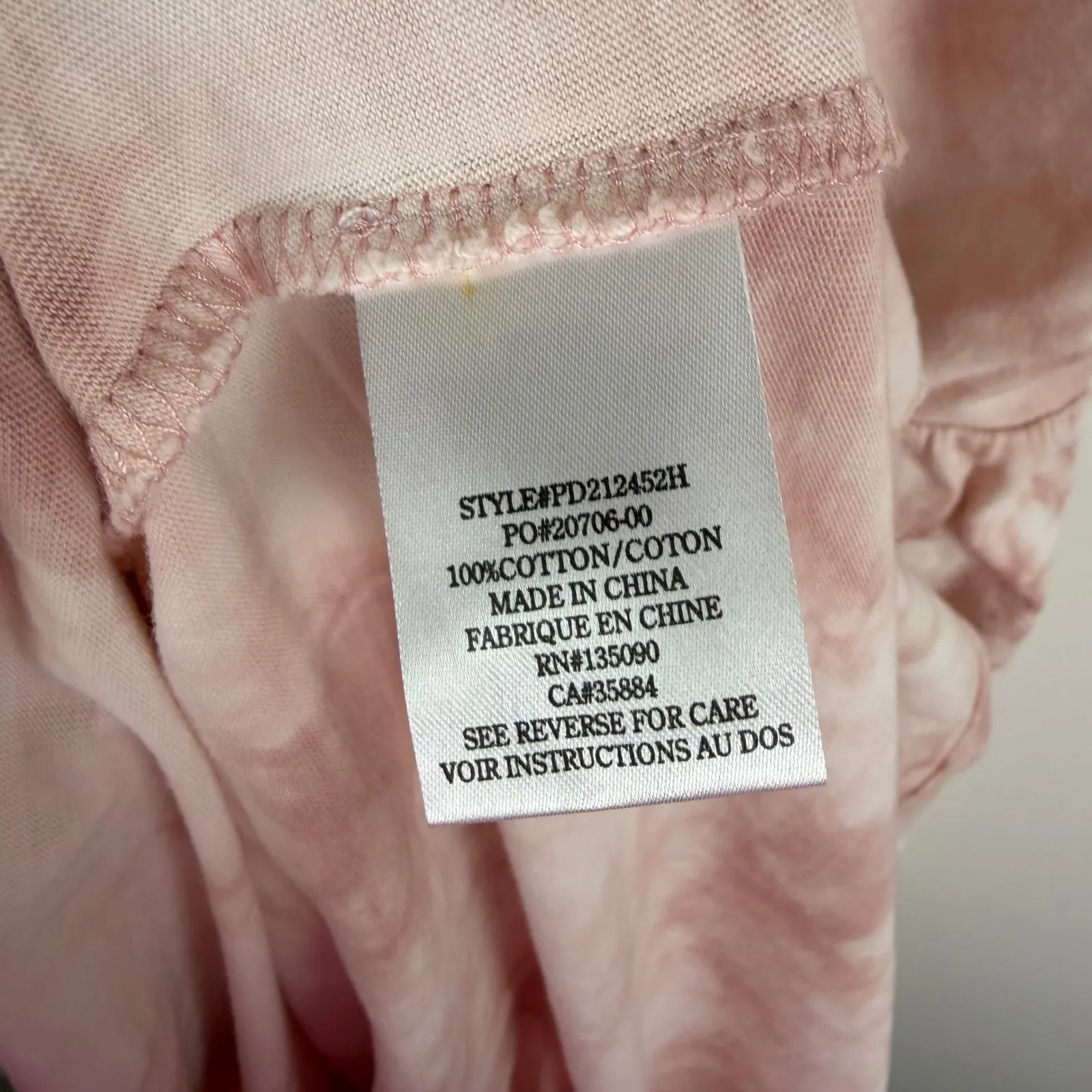 NWT Z Supply Hazy Cloud Dress Small Pink Tie Dye Maxi Pink Tiered Cottage Beachy - Image 6