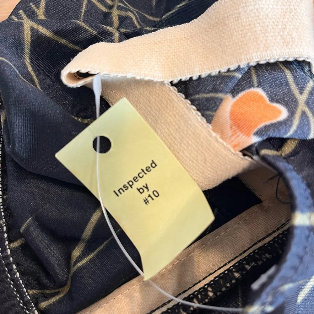 Vintage Robby Len Swimsuit Floral One Piece Halter Bandeau 11/12 S Small New Pink - Image 6