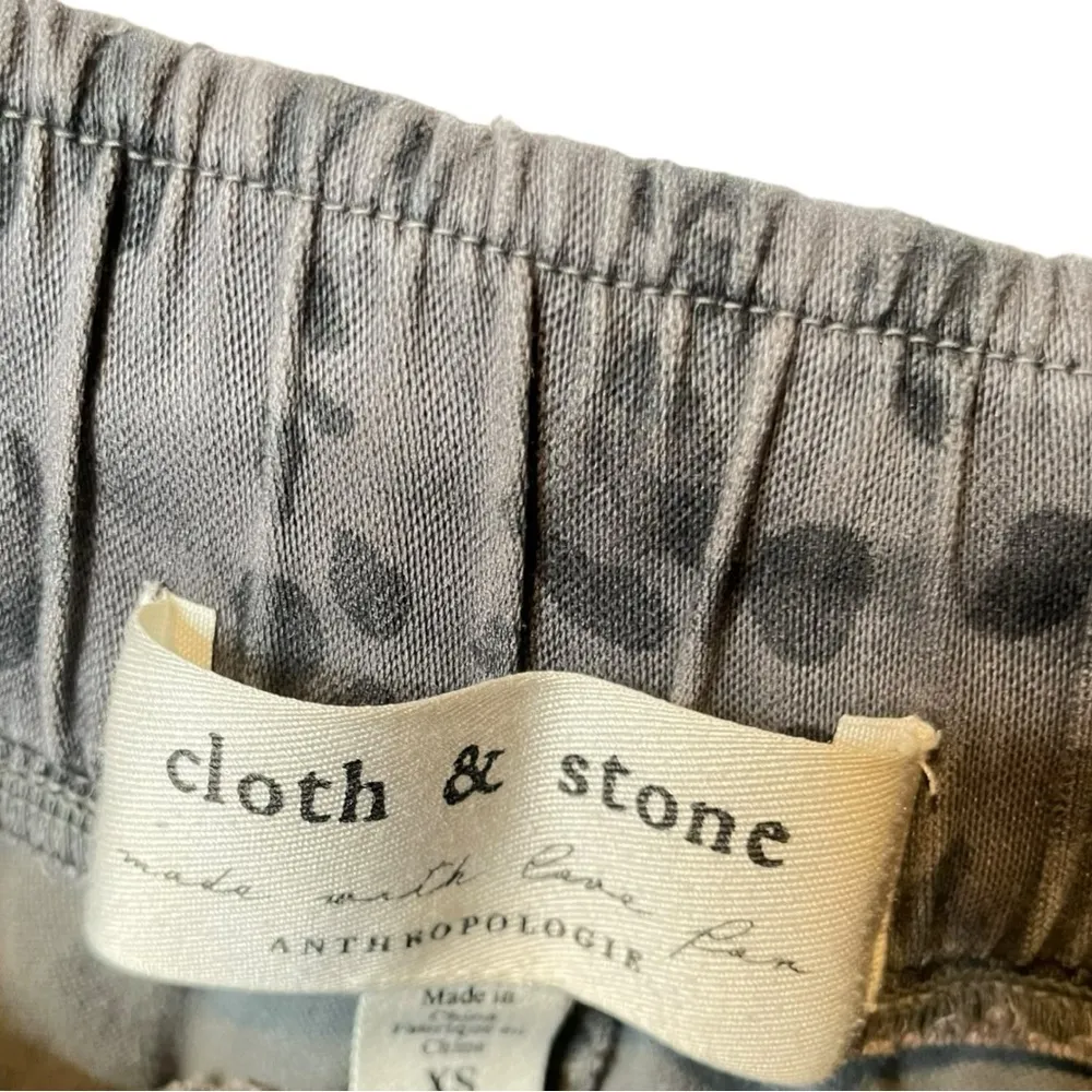 Anthropologie Cloth & Stone leopard print jogger size xs - Image 8