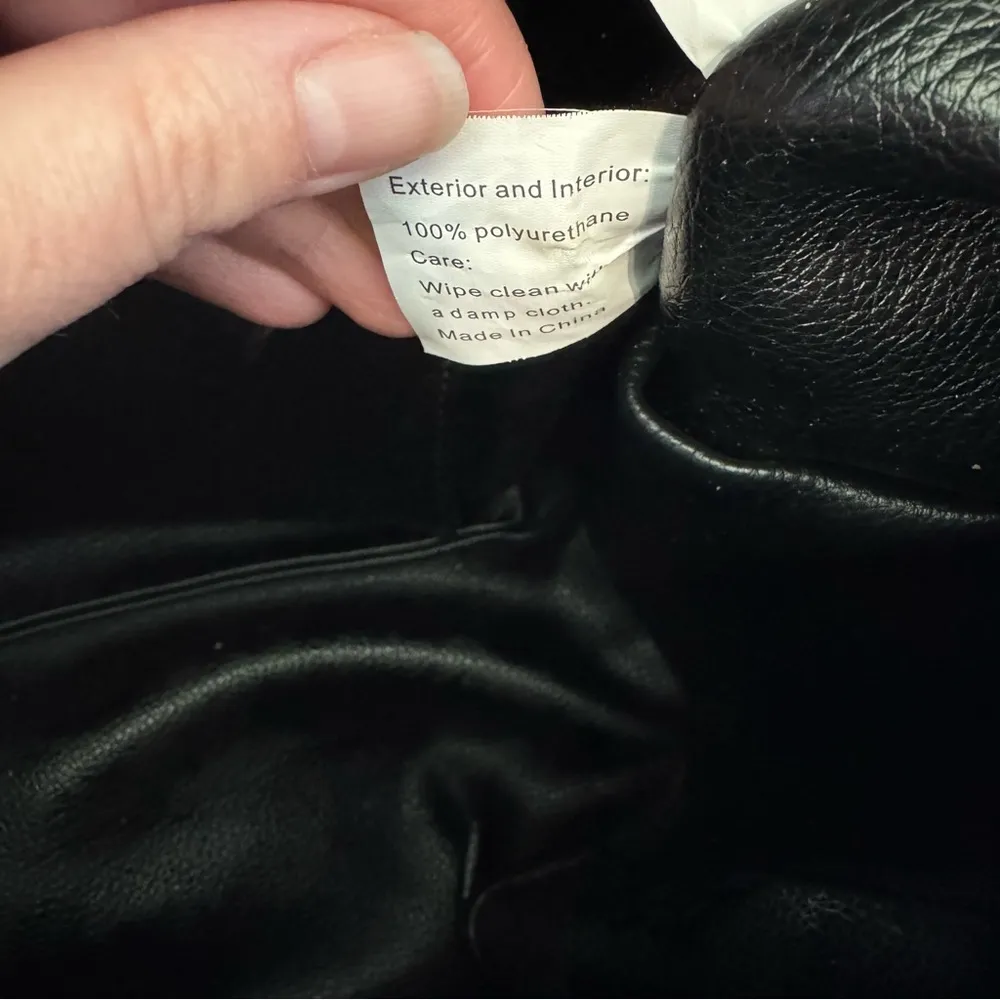 Fawn Design Black Large Diaper Bag Backpack Shoulder Bag - Image 7