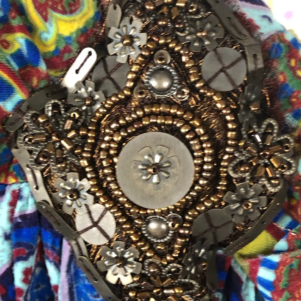 Mlle Gabrielle Abstract Print Dress S - Image 5