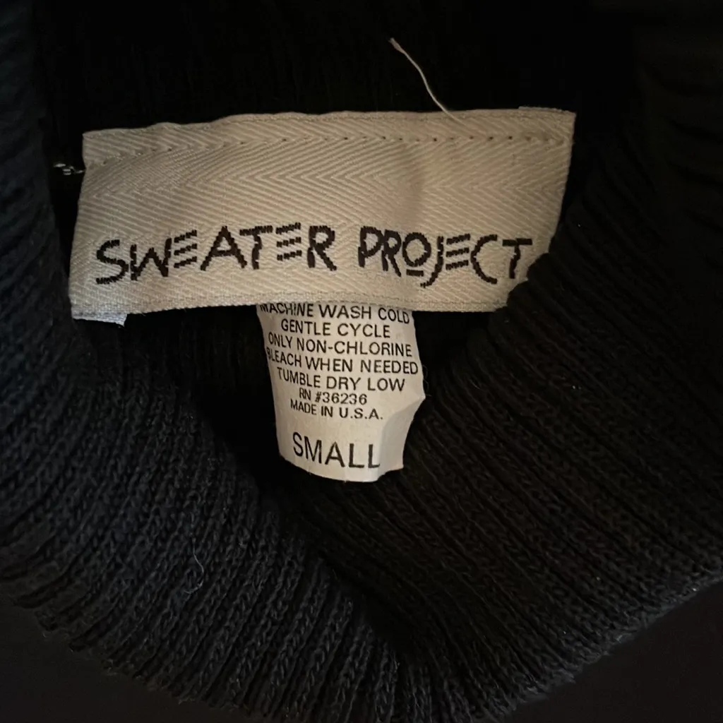 Sweater Project Sleeveless Turtleneck Sweater - Image 4