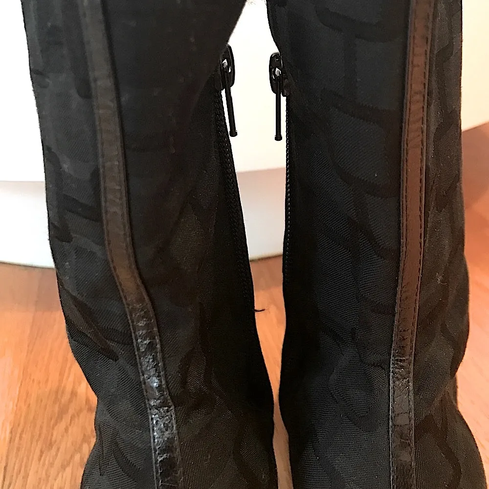 Nine West Black Mid Calf Boot - Image 5