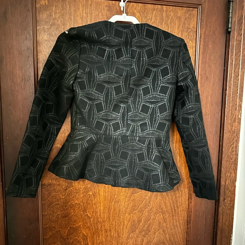 Amanda Uprichard Peplum Jacket Size S - Image 5