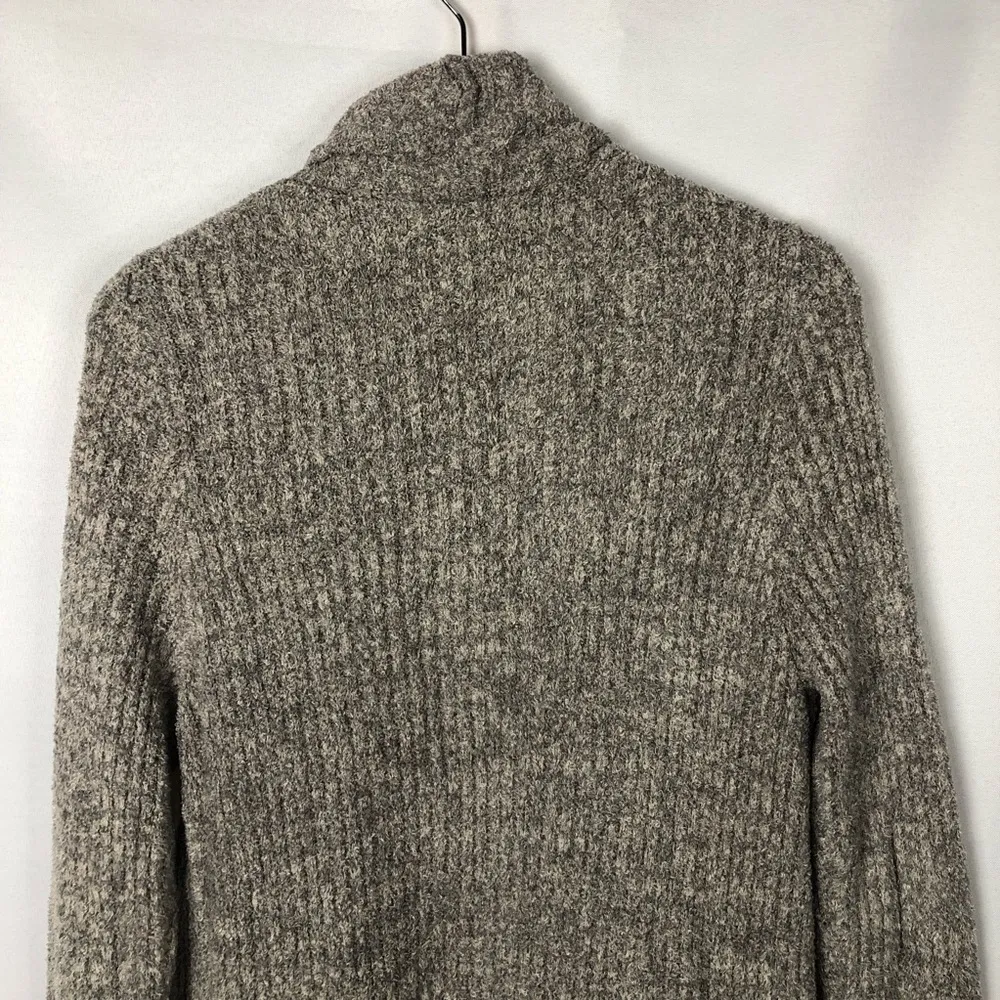 Barefoot Dreams CozyChic Lite Brown Montecito Long Knit Cardigan Sweater M - Image 10