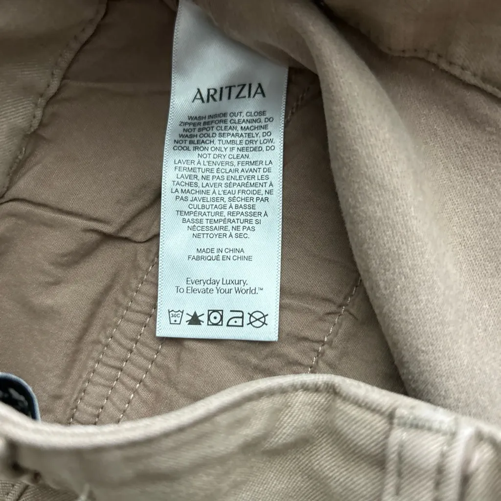 Aritzia TNA Beige Picture Cargo Pants 00 Tan - Image 11