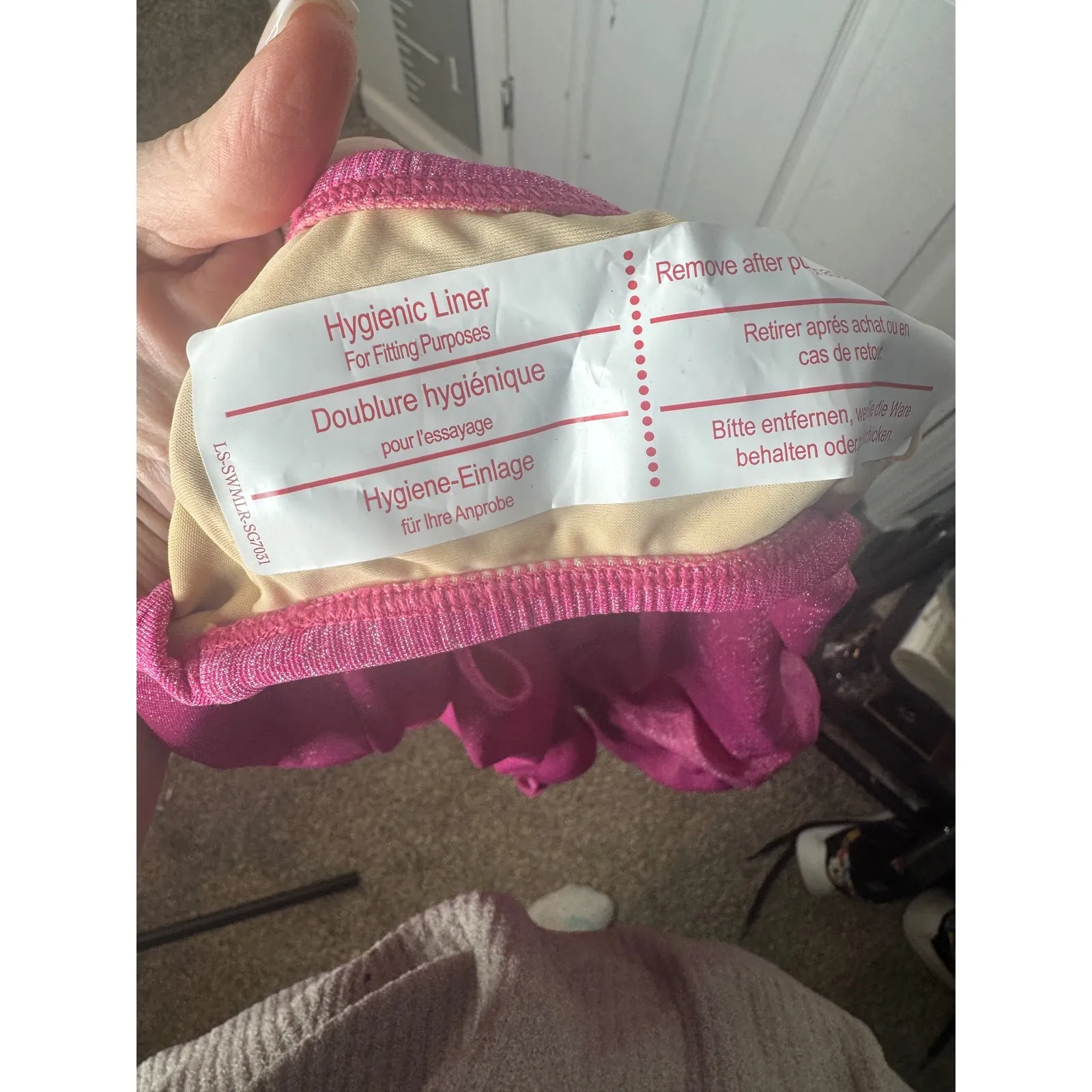 LANDS END NWOT SlenderSuit Grecian Tummy Control One Piece Bathing Suit Size 10 - Image 4