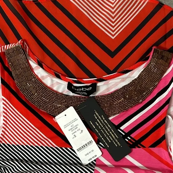 bebe High Low Tank‎ Top size Small - Image 5