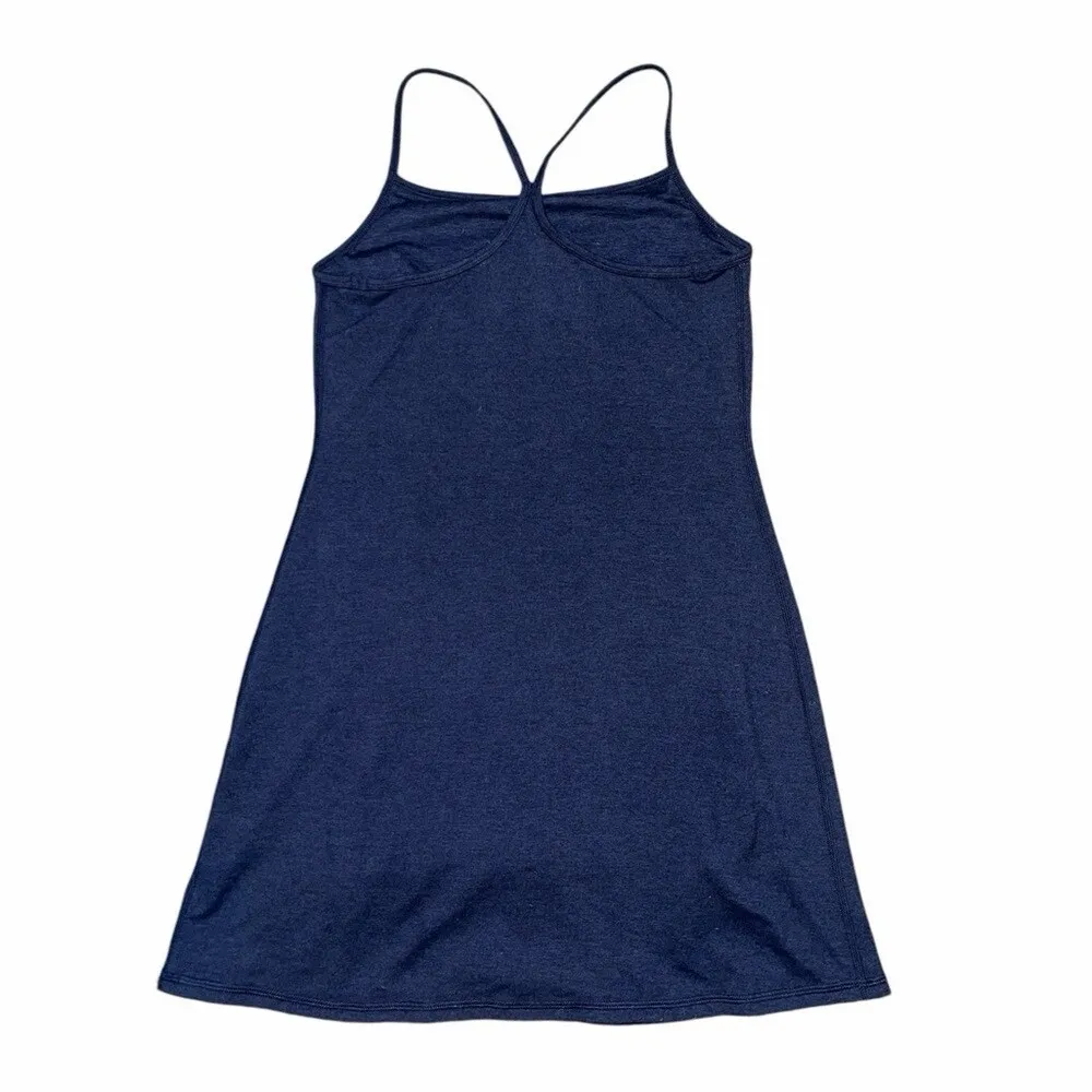 OFFLINE By Aerie The Hugger Athletic Dress with Shorts Navy Blue Size Medium - Image 2