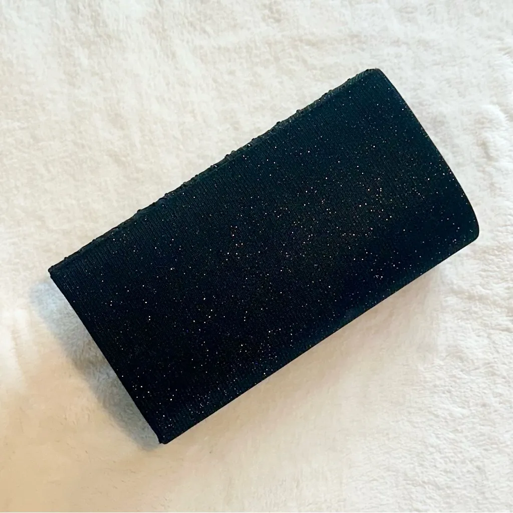 Elegant Black Evening Clutch - Image 2