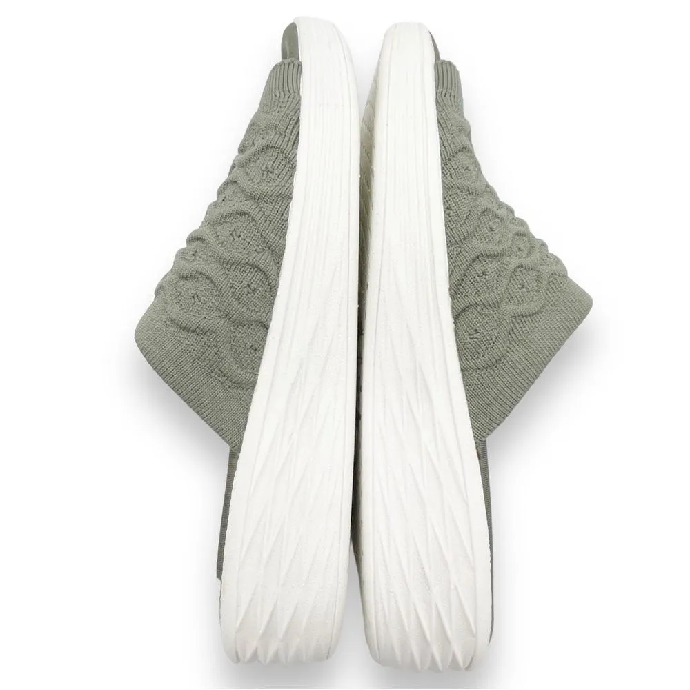 Ryka Nanette Stretch Knit Slide Demi-Wedge Slip-On Sandals Sage Green Size 9.5 - Image 12