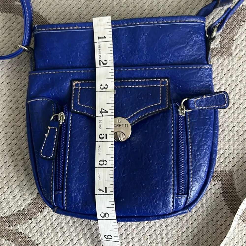 Rosetti royal blue crossbody adjustable strap bag - Image 6