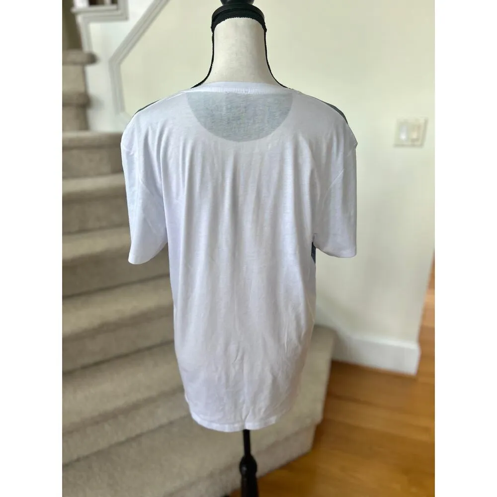 Van Gogh Amsterdam Museum Self Portrait Blue Short Sleeve Crewneck TShirt Unisex Size XL - Image 3