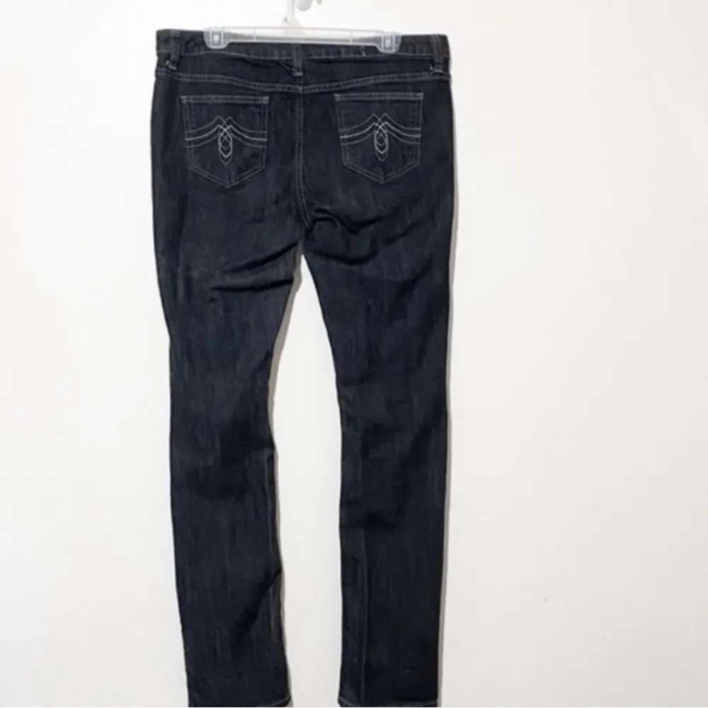 SO black denim skinny jeans size 15 - Image 2