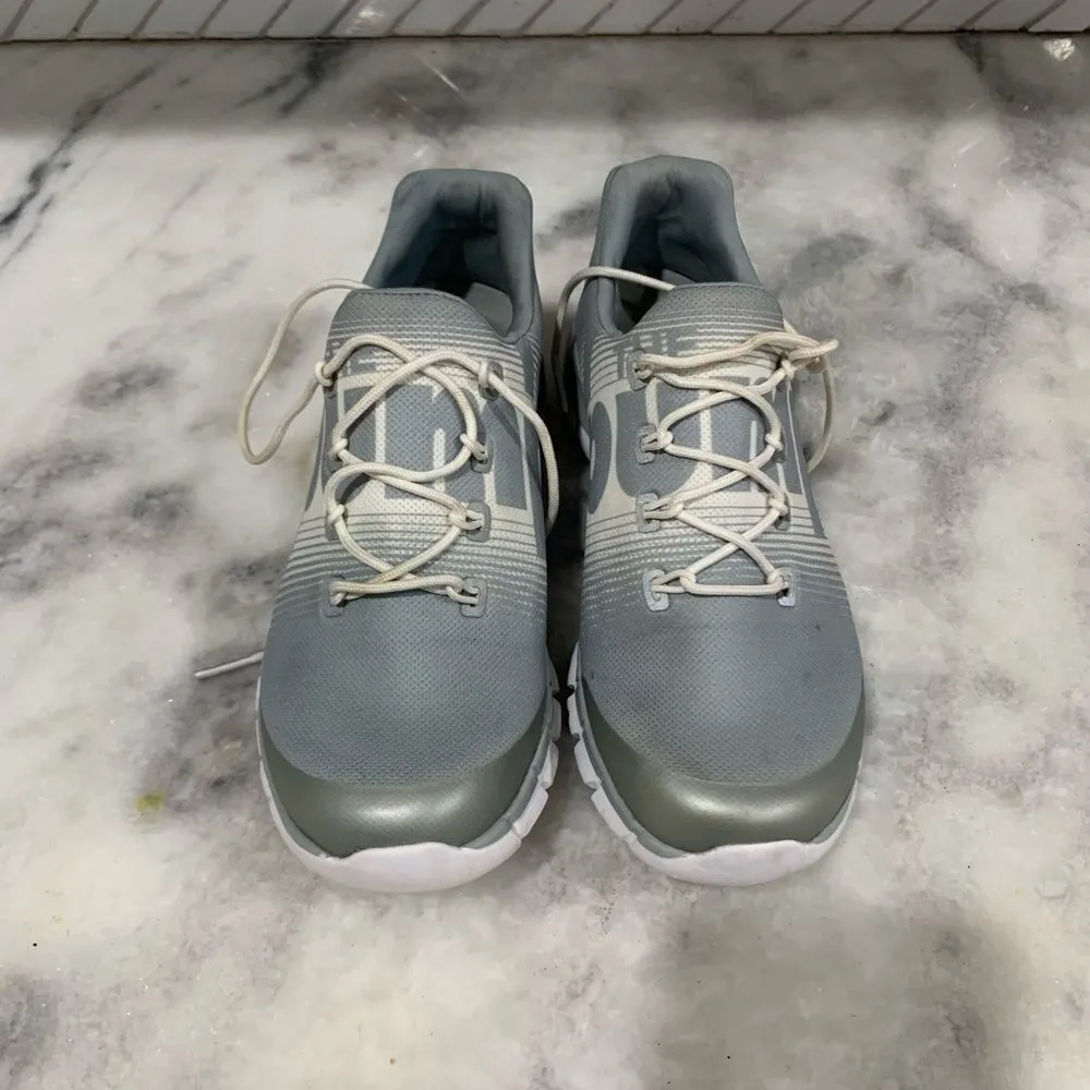 Reebok Womens Z Pump Fusion Running Shoes Sneakers Grey & White M47894 Size 6 - Image 4