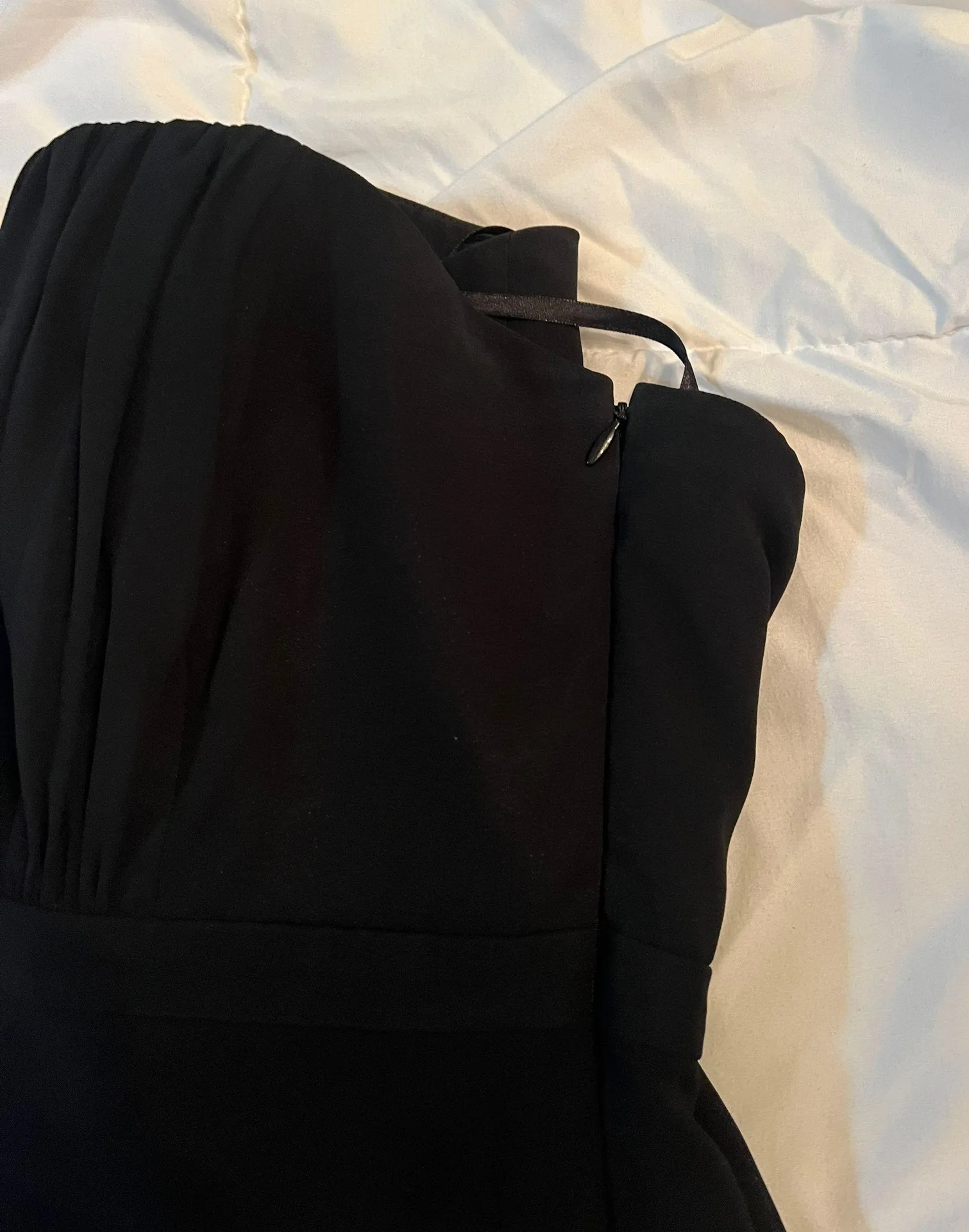 , Black Mini Dress - Image 3