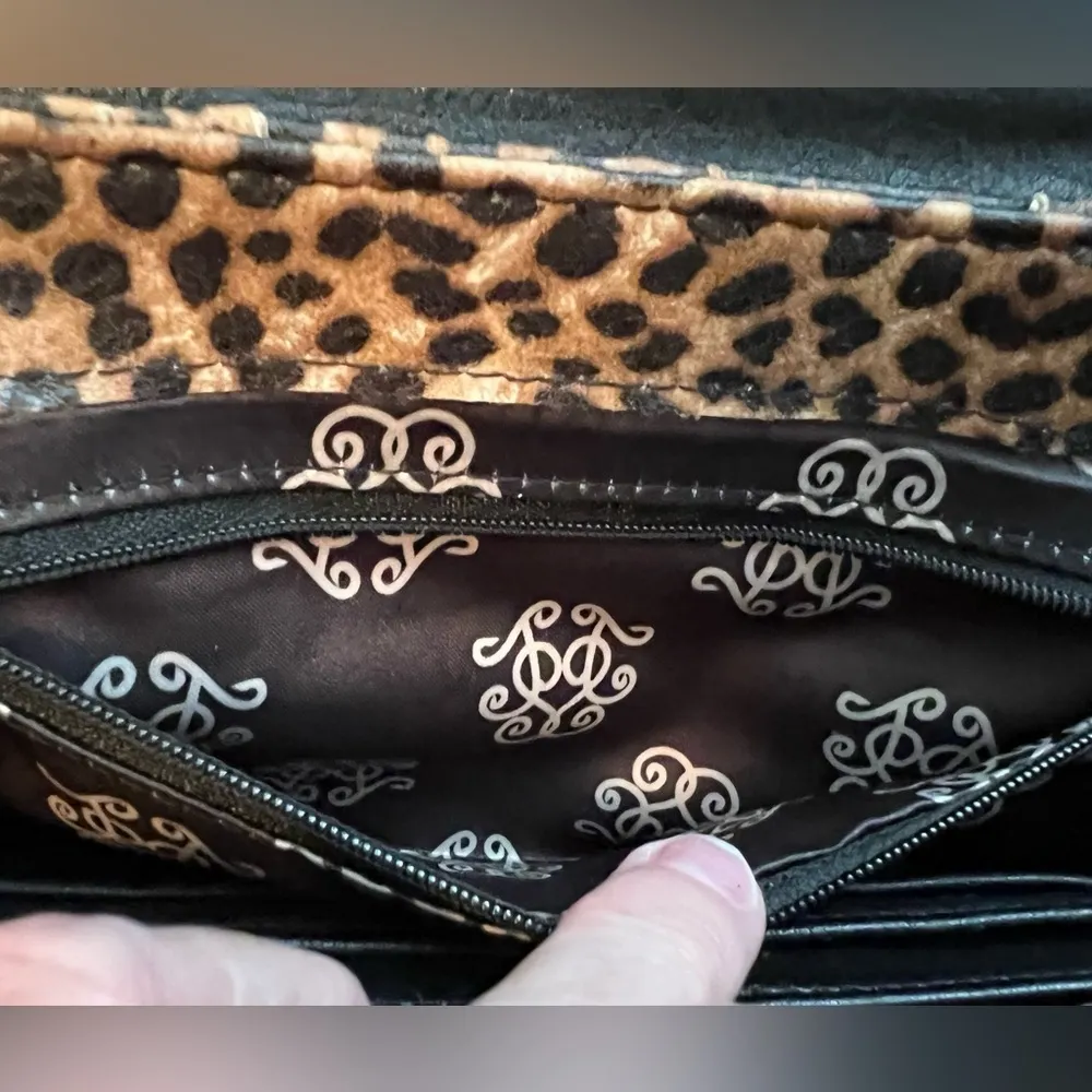 Jessica Simpson | leopard print clutch bag - Image 6