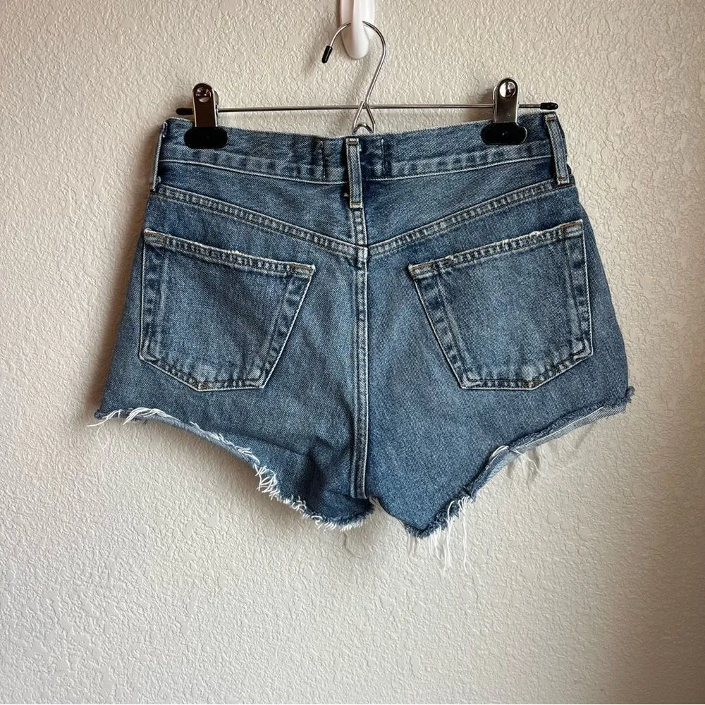 AGOLDE Parker Denim Cutoff Short - Image 7