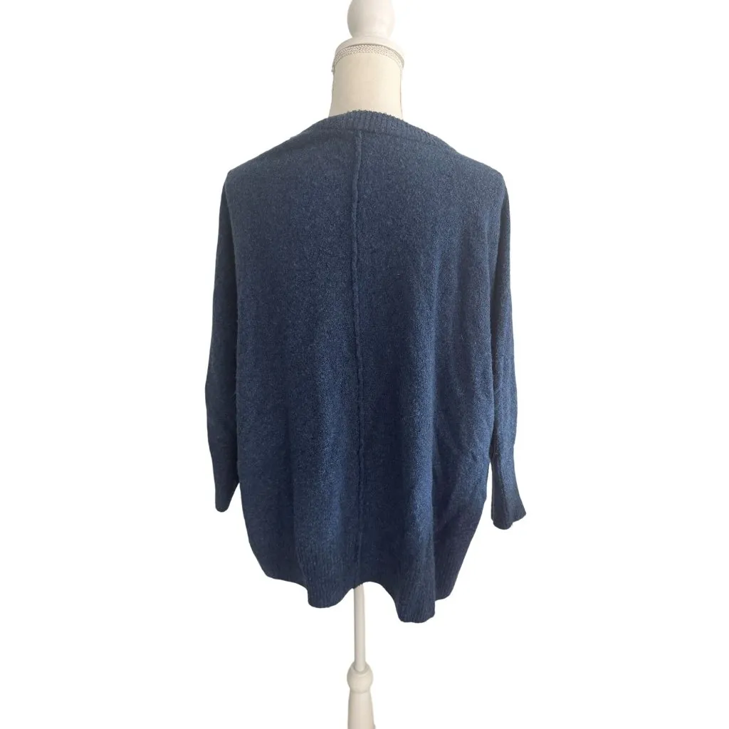 LOU & GREY for Loft Blue Ultra Soft Swing Sweater Size M/L - Image 6