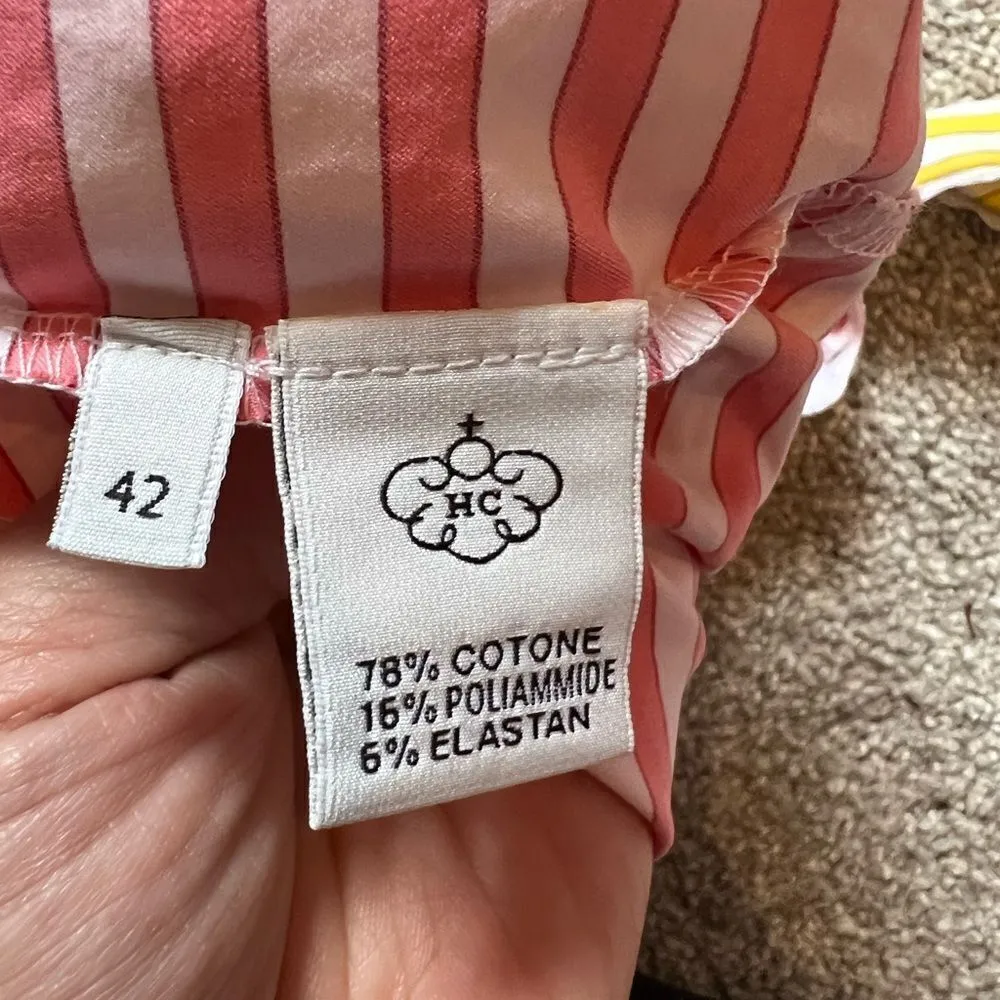 Holy Caftan‎ stripe midi dress size 42 Blue - Image 5