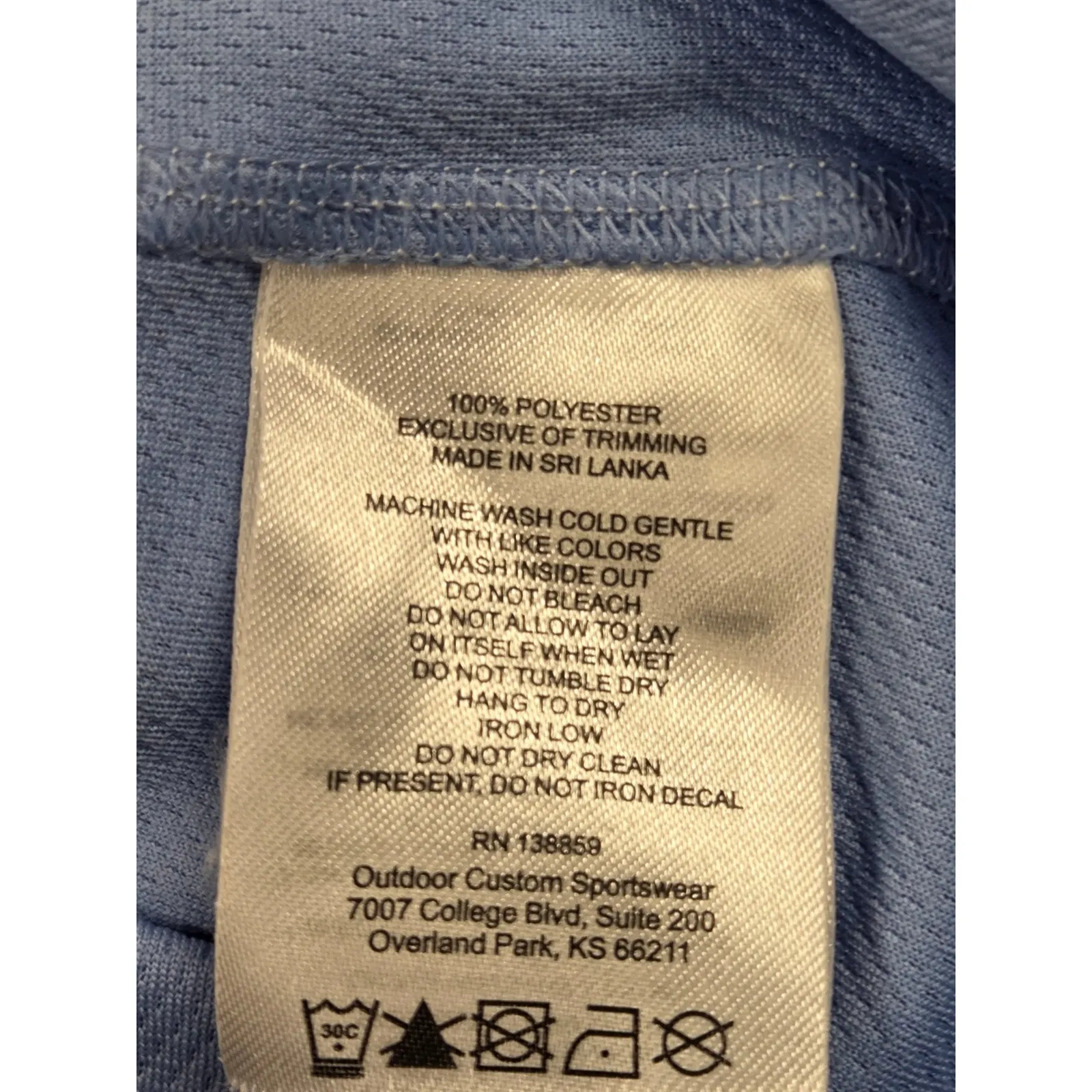 Columbia Shotgun Light Blue University of Southern Indiana 1/4 Zip Women's Small - Image 6