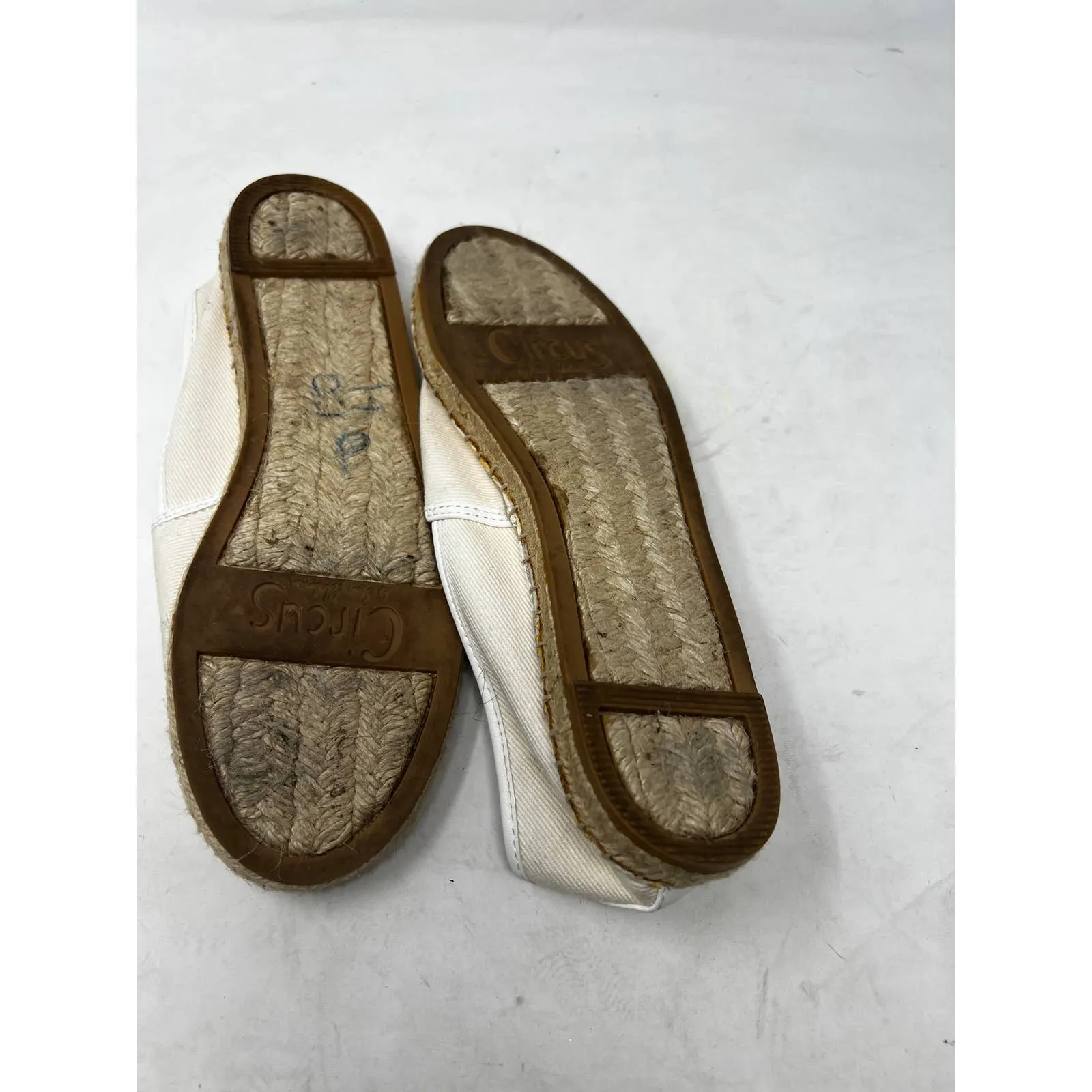 Rose All Day Circus by Sam Edelman Women's Espadrille Shoes White Size 8 - Image 3