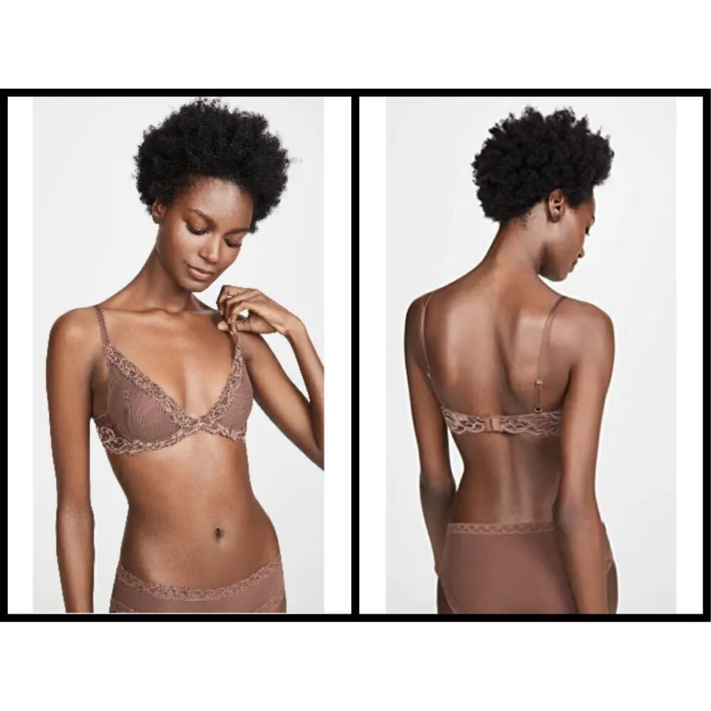 💕NATORI💕 Feathers Underwire Contour Bra Truffle - Image 4