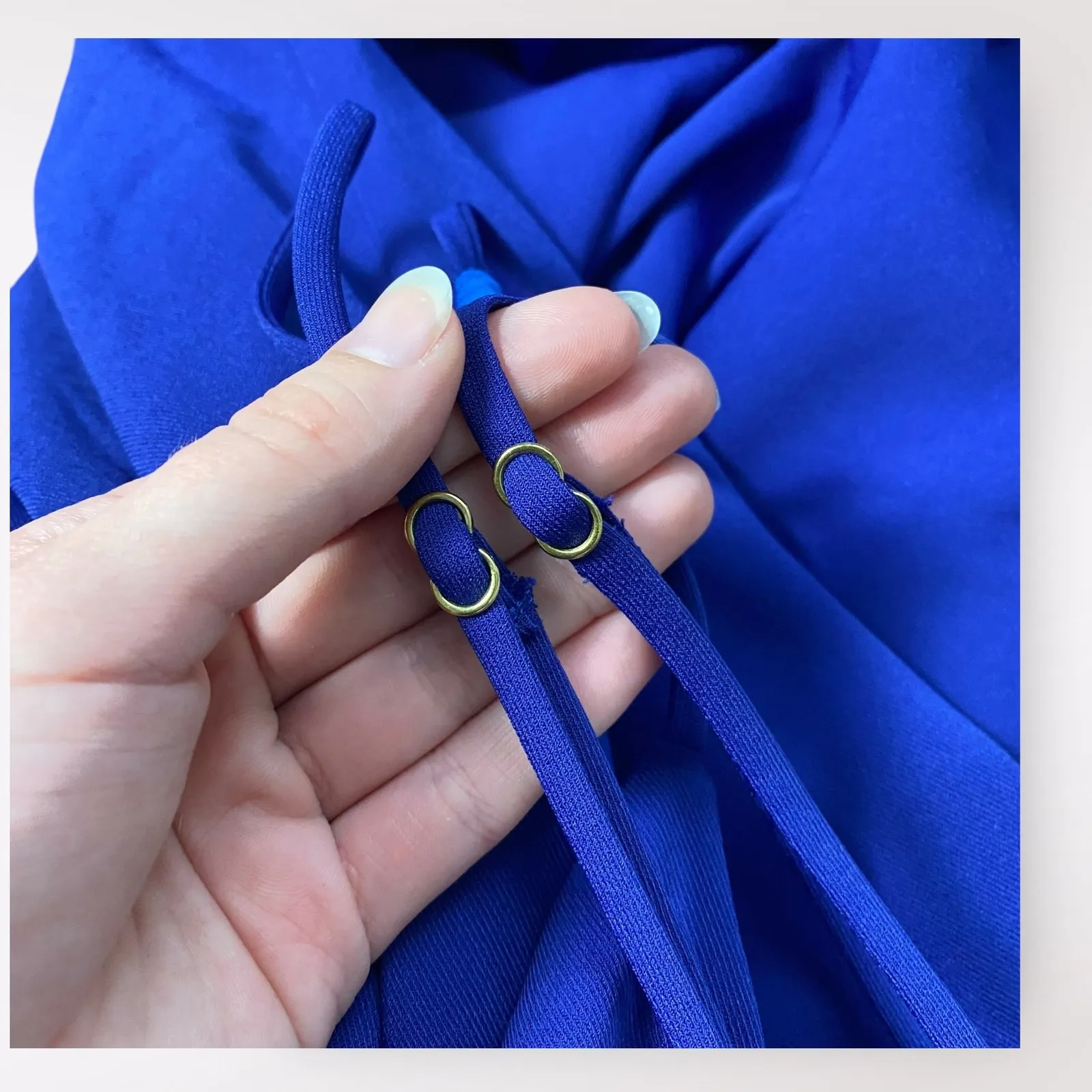 Lovers +‎ Friends Blue Yara Mini Dress Size M New Years Eve Party Dance - Image 7