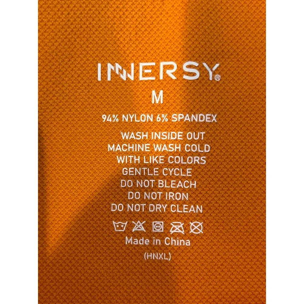 Innersy Medium Orange Ankle Length Leggings - Image 5