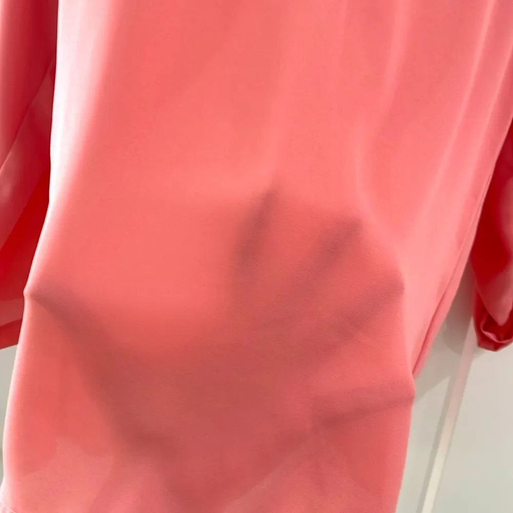 Van Heusen peach top with roll tab full sleeves - Image 6