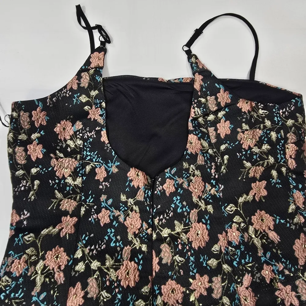 Superdown Macey Mini Dress in Pink Floral - Image 10