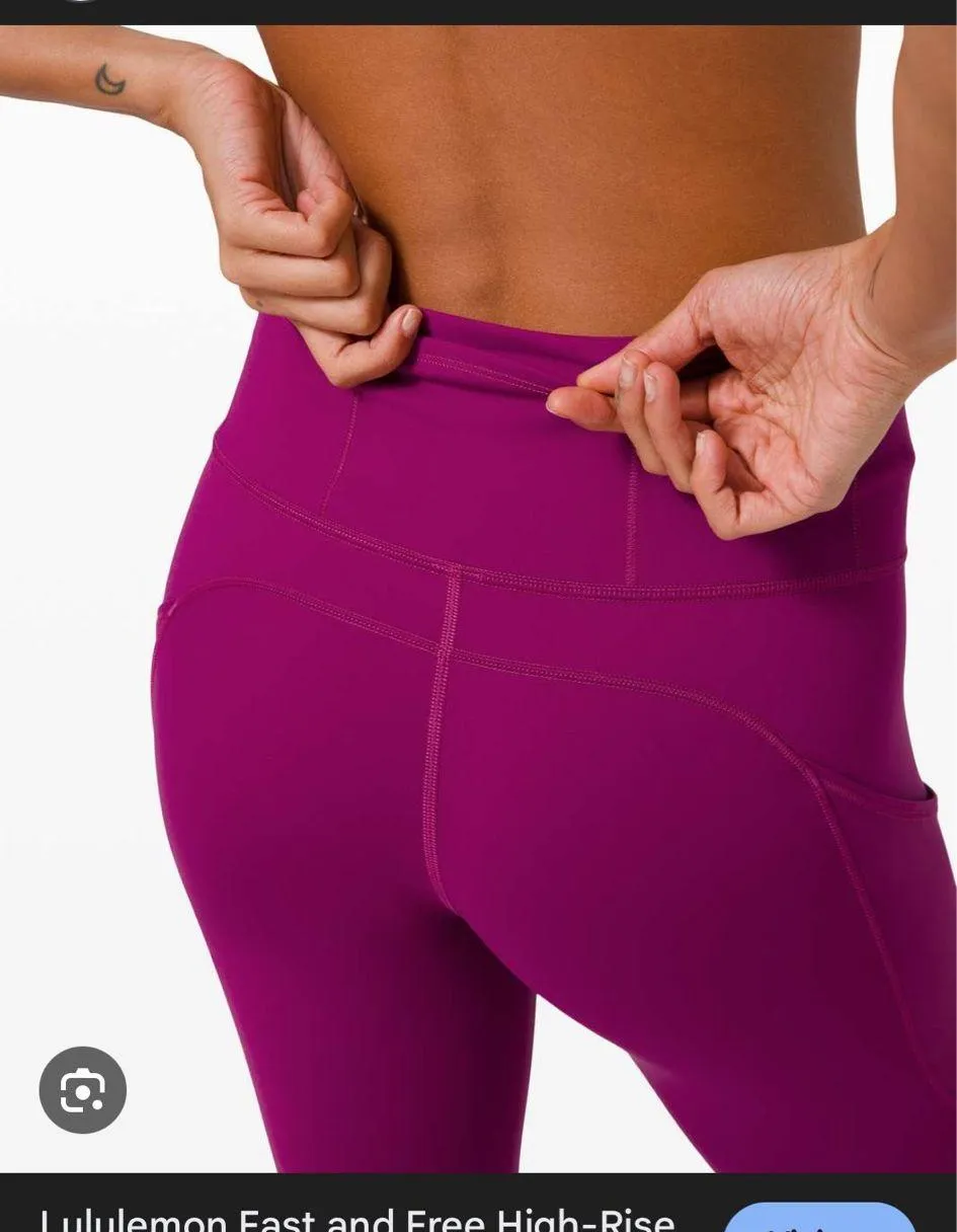 NEVER WORN Lululemon fast and free leggings - Image 6