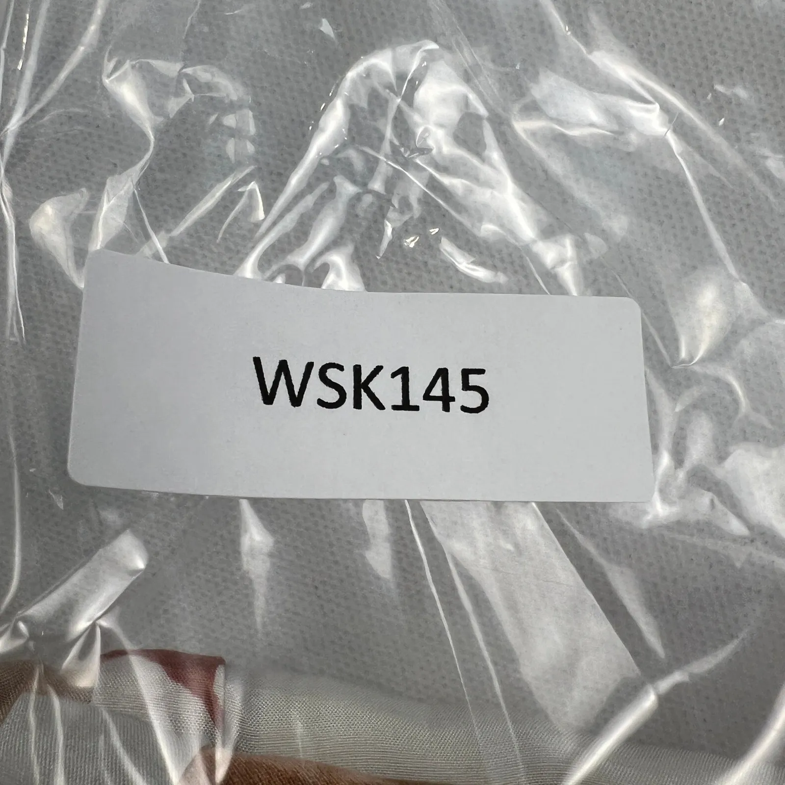 Vivienne Tam Watercolor Abstract Silk Blend Maxi Skirt Terra Cotta Cream Size 8 - Image 12