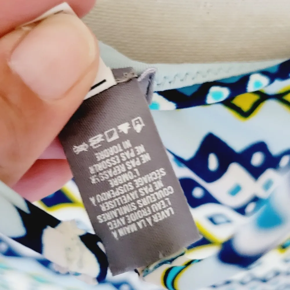 Aerie tribal cutout one piece swimsuit size medium - Image 8