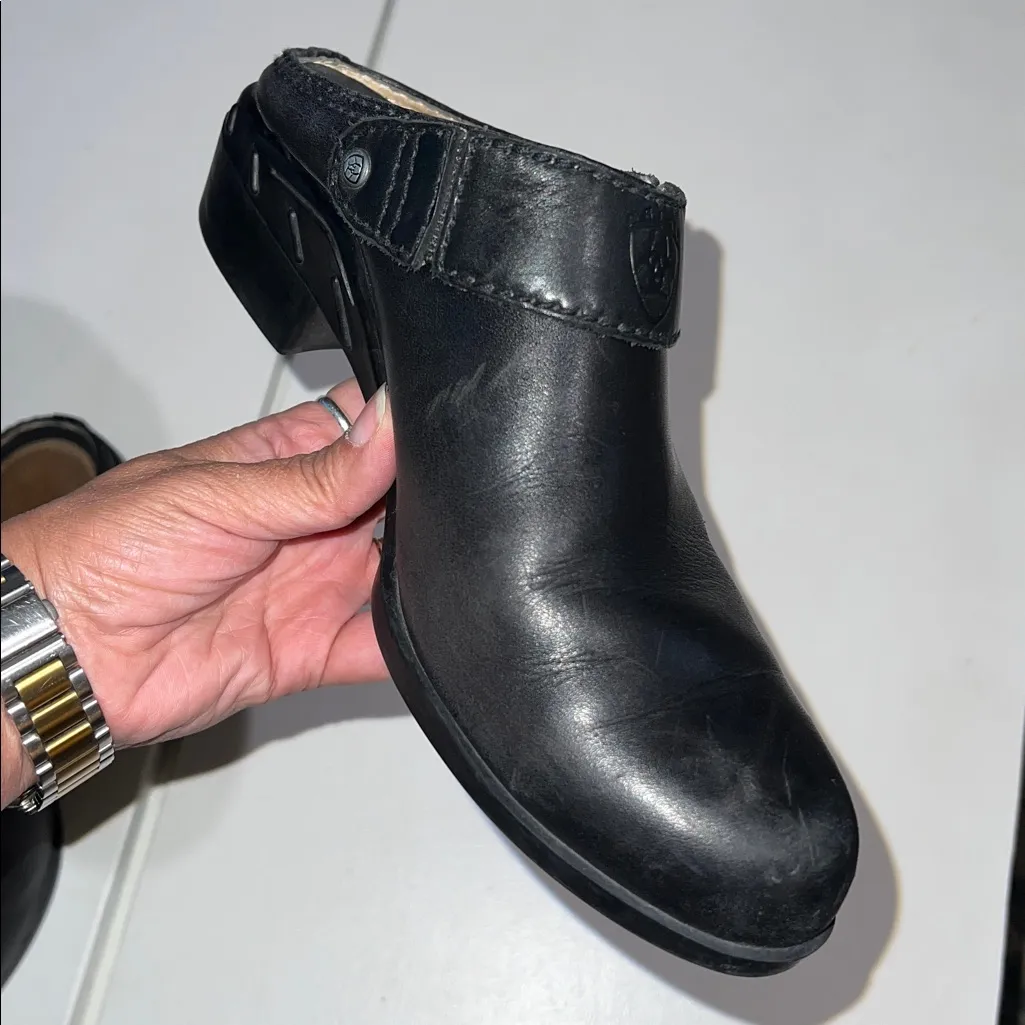 Ariat black mule clogs size 8.5 - Image 6