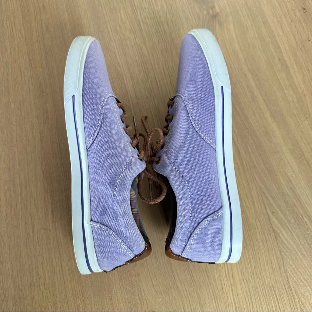 Vintage Y2K Baby Phat Lavender Canvas Sneakers Size 9 Paid Preppy Indie Twee Cat - Image 7