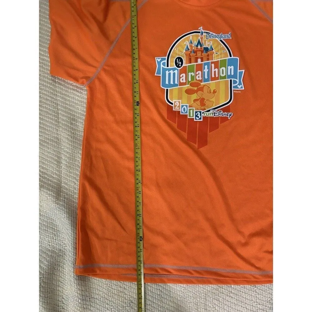 RunDisney 2013 Mickey Disneyland Half Marathon Weekend T-Shirt Unisex M - Image 4