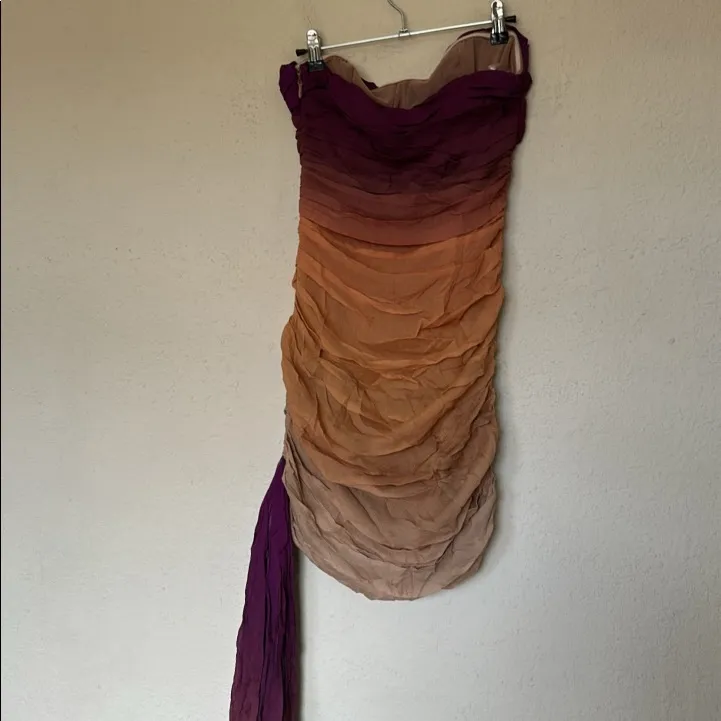 House of CB Sofie Mesh‎ Ombre Mini Dress Size M NWOT - Image 11