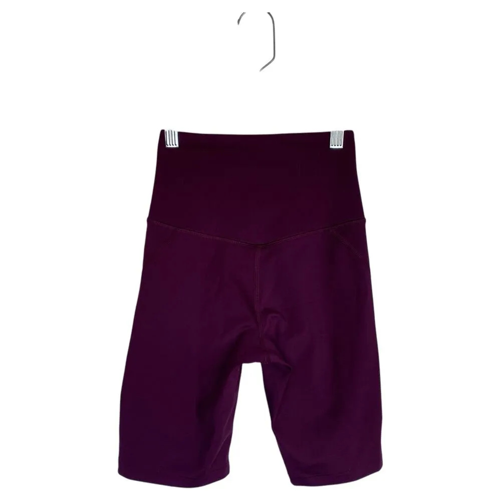 GIRLFRIEND COLLECTIVE Compressive High-Rise Bike Short Plum Purple Size XXS - Image 2