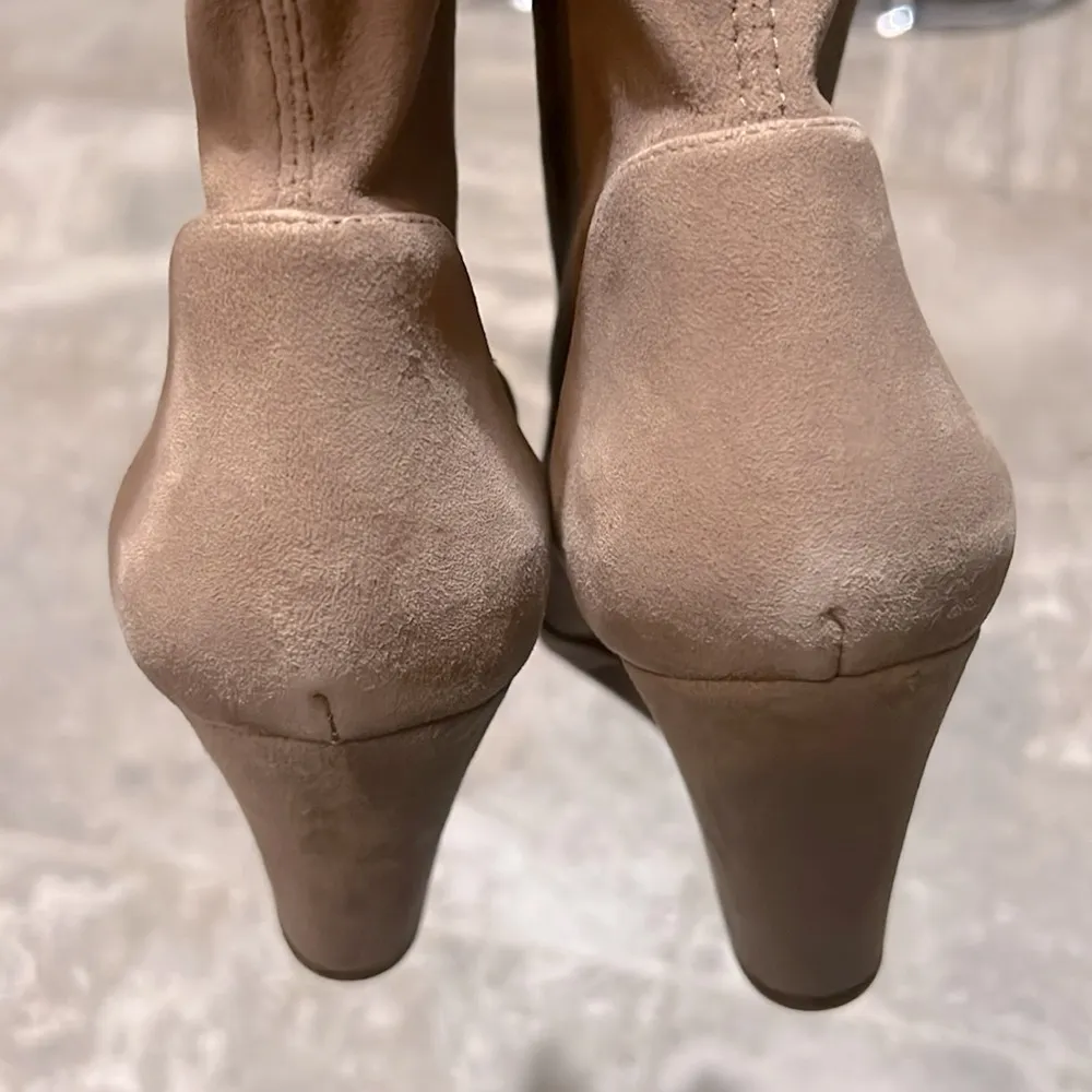 Stuart Weitzman Stuart Concealed-Wedge Sock Bootie Cashmere Stretch, NWT, Size 8 - Image 7