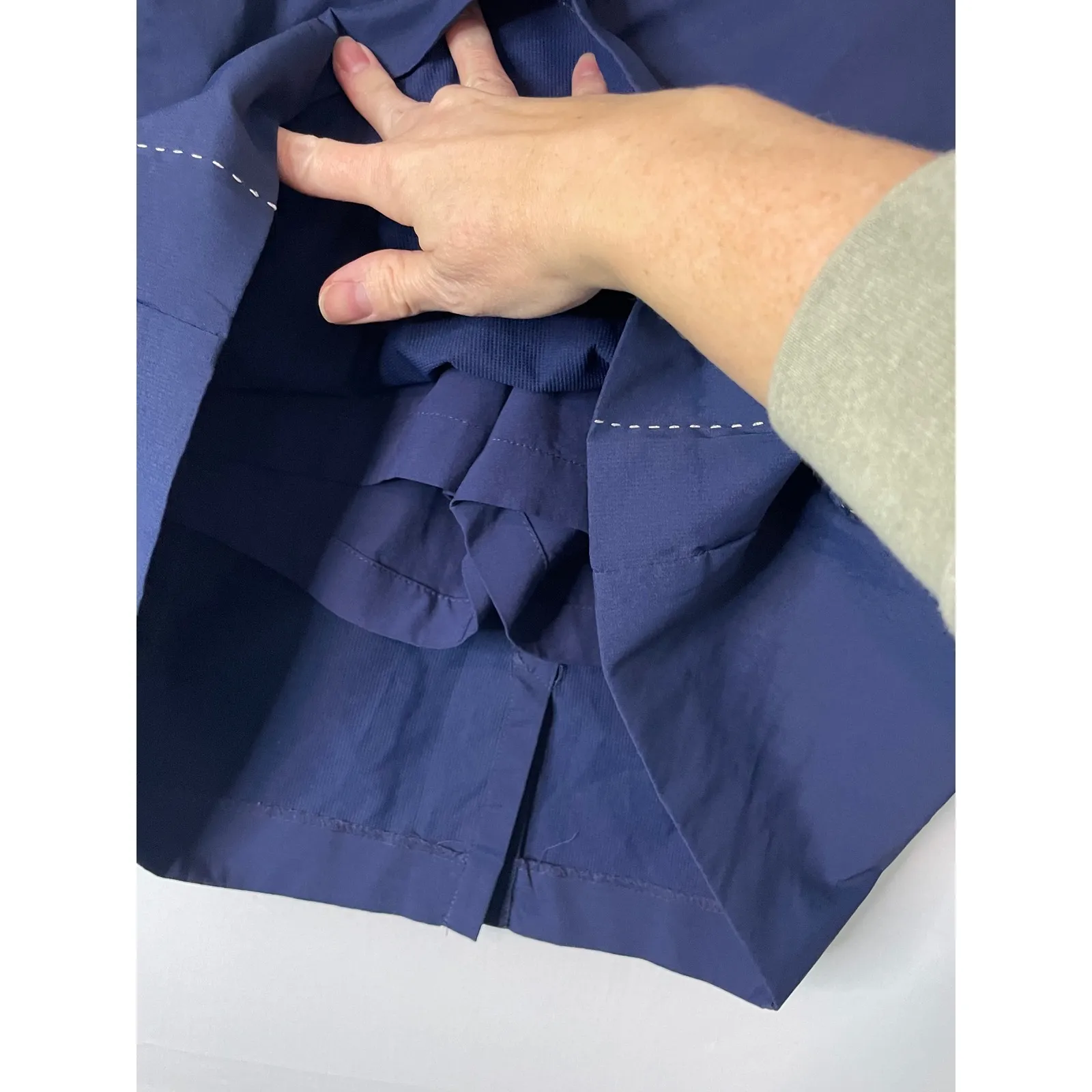 Athletic Skirt Navy Blue Pleated Golf Tennis Activewear Women's Size Small - Image 3