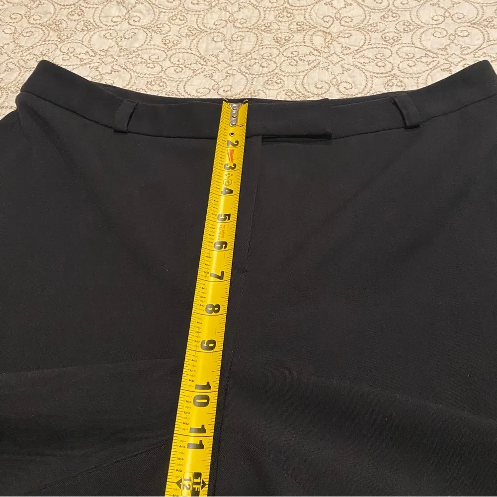 Charter Club Classic Fit Women’s Black Wide Leg Pants Size 12 Regular - Image 5