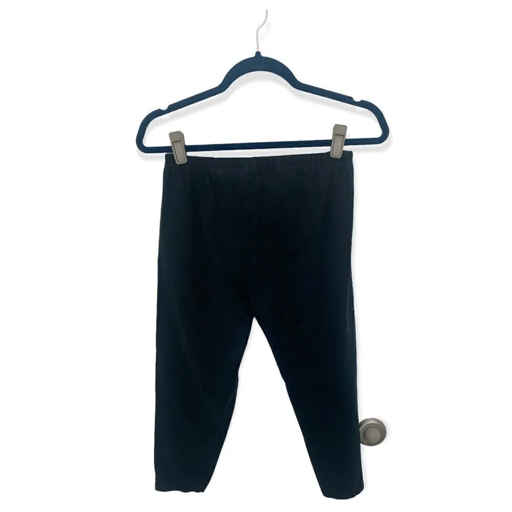 Wild Flowers SZ L black cropped leggings Black Size L - Image 2