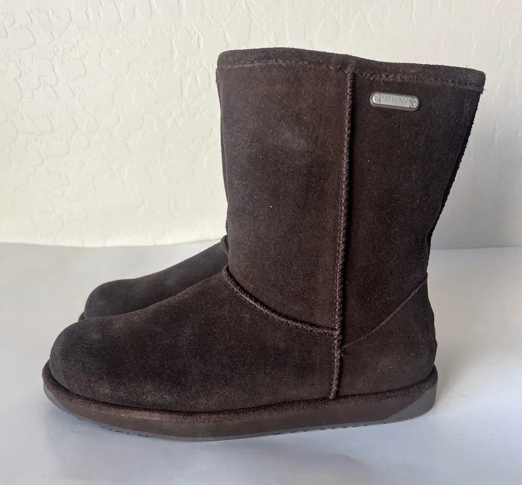 EMU Australia Paterson Lo waterproof fur lined boots NWT 6 Brown - Image 4